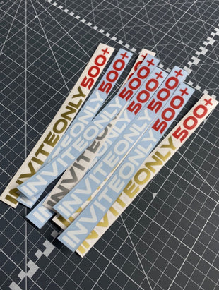 IORC 500 HP + Division Decal